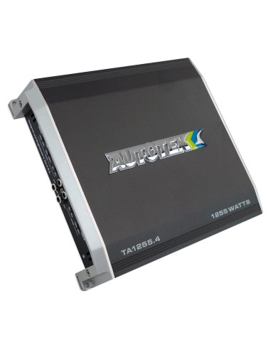 Amplificador de Audio Autotek TA-1255.4 1200W 4 Canales Clase AB