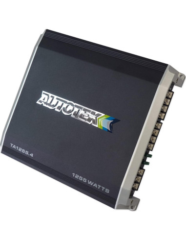Amplificador de Audio Autotek TA-1255.4 1200W 4 Canales Clase AB