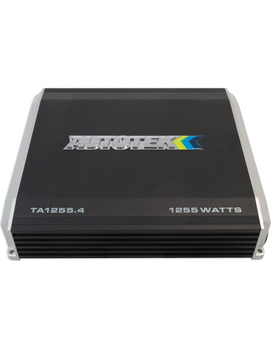 Amplificador de Audio Autotek TA-1255.4 1200W 4 Canales Clase AB