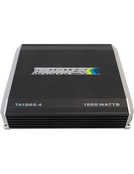 Amplificador de Audio Autotek TA-1255.4 1200W 4 Canales Clase AB
