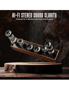 Altavoz de Madera Vintage SWTOIPIG 8050 Bluetooth 5.3 20W 2