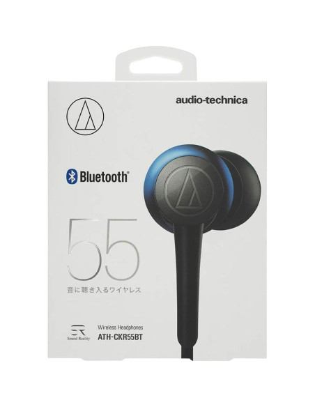 Auriculares In-Ear Inalámbricos Audio-Technica ATH-CKR55BT Azul