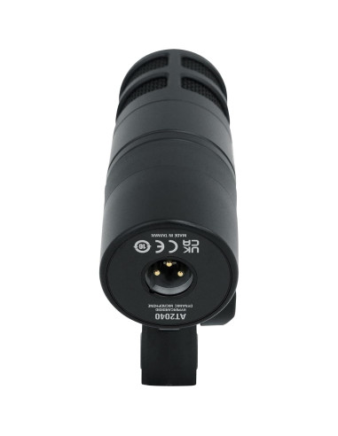 Paquete Micrófono Dinámico AT2040 Audio-Technica + Auriculares Rockville PRO-M50