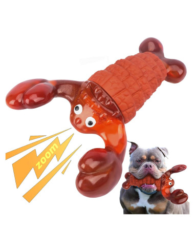 Juguete para Perros Masticadores BIKIISEN Langosta Rojo 35.56 cm