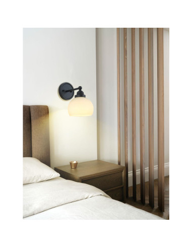 Aplique de Pared Vintage HEQIQEH Recargable con Control Remoto