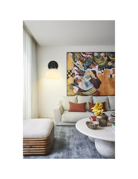 Aplique de Pared Vintage HEQIQEH Recargable con Control Remoto