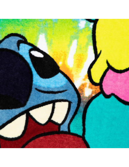 Toalla de Playa Jay Franco Lilo & Stitch 86x162 cm Algodón Suave