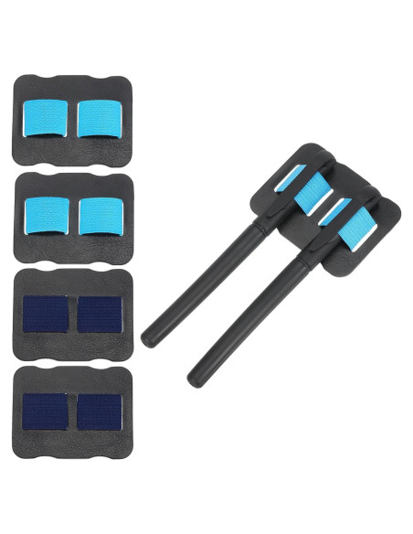 Soporte para Lápices Autoadhesivo PATIKIL - 4 Piezas Azul