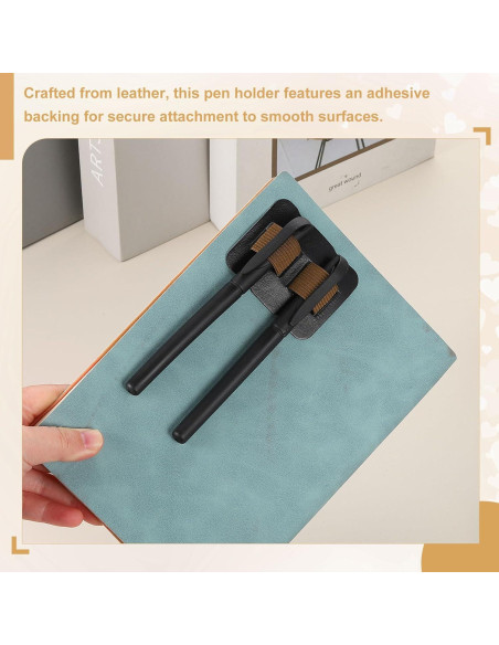 Soporte para Lápices Autoadhesivo PATIKIL - 4 Piezas Azul