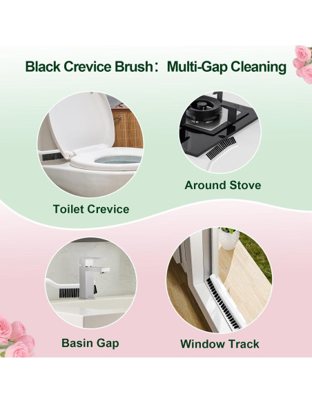 Juego de Cepillos de Limpieza Fieploom 6 Piezas Multiusos