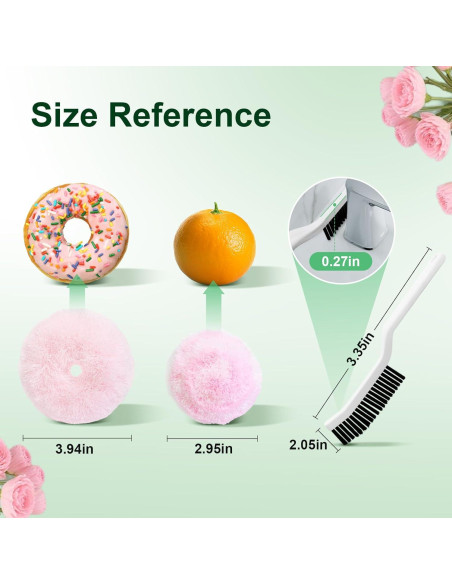 Juego de Cepillos de Limpieza Fieploom 6 Piezas Multiusos