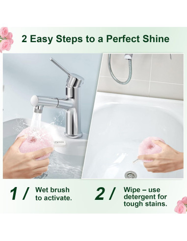 Juego de Cepillos de Limpieza Fieploom 6 Piezas Multiusos