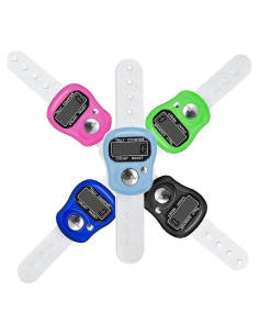 Contador Digital de Dedo PHONEX - Paquete de 5 Silenciosos