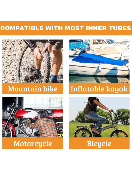 Kit de Reparación de Neumáticos de Bicicleta KHOSHEA 61 Piezas