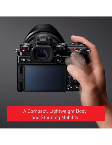 Cámara sin Espejo Panasonic LUMIX S5 24.2MP 4K con Lente 20-60mm