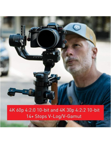 Cámara sin Espejo Panasonic LUMIX S5 24.2MP 4K con Lente 20-60mm