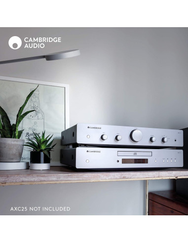 Amplificador Estéreo Cambridge Audio AXA25 25W HiFi Gris Lunar