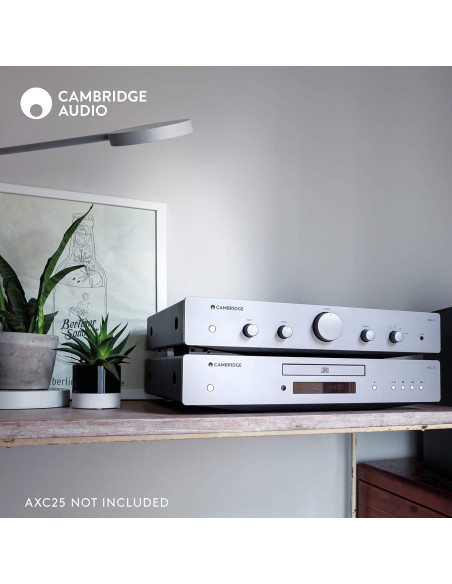 Amplificador Estéreo Cambridge Audio AXA25 25W HiFi Gris Lunar