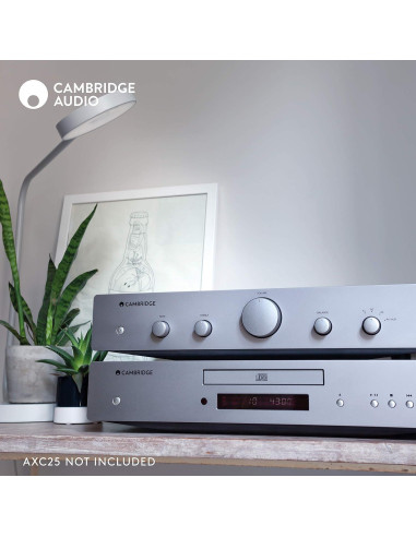 Amplificador Estéreo Cambridge Audio AXA25 25W HiFi Gris Lunar
