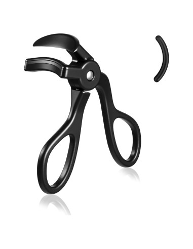 Rizador de Pestañas Tucnoeu Mini Negro con Almohadilla de Silicona