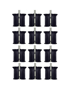 Paquete de 12 bolsas de peso para carpa WPIC - Grande 2