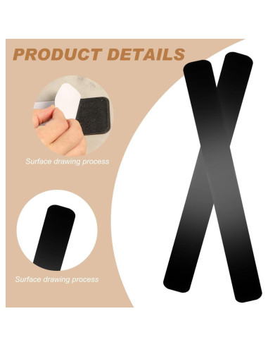 Tiras Magnéticas de Metal LINXIU 26x300mm con Adhesivo