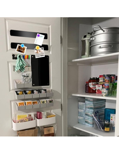 Tiras Magnéticas de Metal LINXIU 26x300mm con Adhesivo