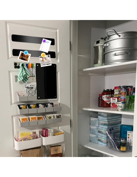 Tiras Magnéticas de Metal LINXIU 26x300mm con Adhesivo