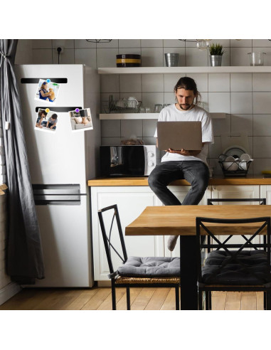 Tiras Magnéticas de Metal LINXIU 26x300mm con Adhesivo