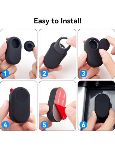 Soporte Adhesivo para Samsung Galaxy SmartTag2 - 2 Paquetes