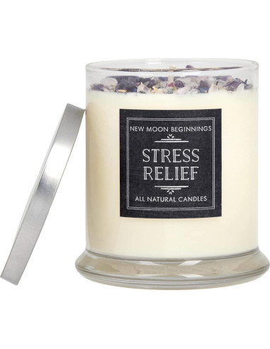 Vela Aromática de Lavanda New Moon Beginnings 340g