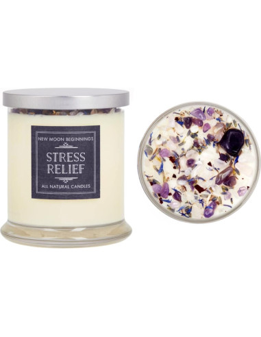 Vela Aromática de Lavanda New Moon Beginnings 340g