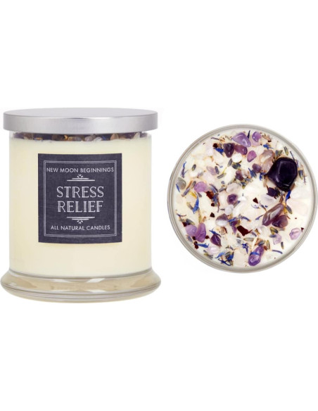 Vela Aromática de Lavanda New Moon Beginnings 340g