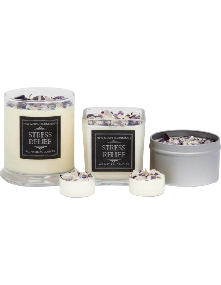 Vela Aromática de Lavanda New Moon Beginnings 340g