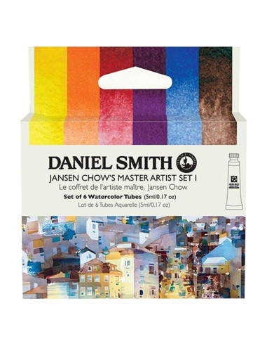 Set de 6 Acuarelas Daniel Smith Jansen Kors 5ml Mate