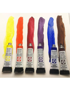 Set de 6 Acuarelas Daniel Smith Jansen Kors 5ml Mate 2