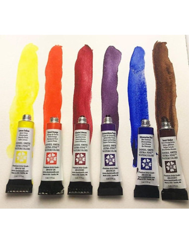 Set de 6 Acuarelas Daniel Smith Jansen Kors 5ml Mate