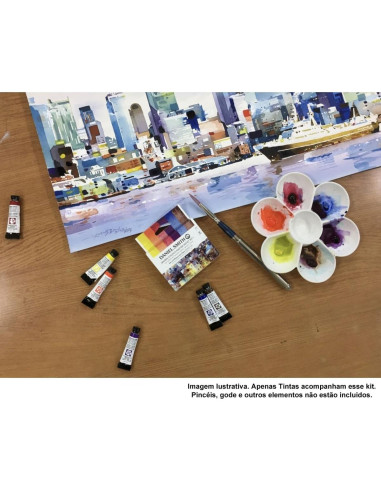 Set de 6 Acuarelas Daniel Smith Jansen Kors 5ml Mate