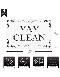 Imán de Lavavajillas Limpio Sucio Anobell 12.7 x 7.6 cm 2