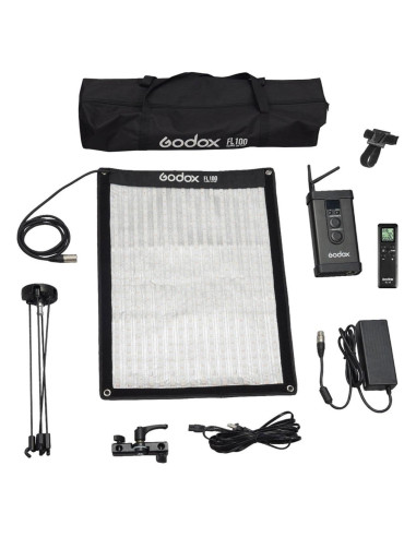 Luz LED Flexible Godox FL100 60x40cm Control Remoto