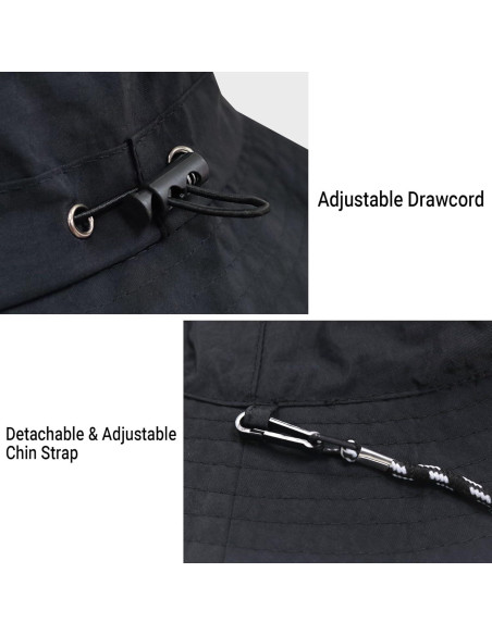 Sombrero de Cubo Impermeable y Secado Rápido Beige - Unisex