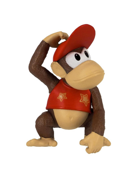Figura Diddy Kong Super Mario FCM-032 Sanei Boeki 6 cm