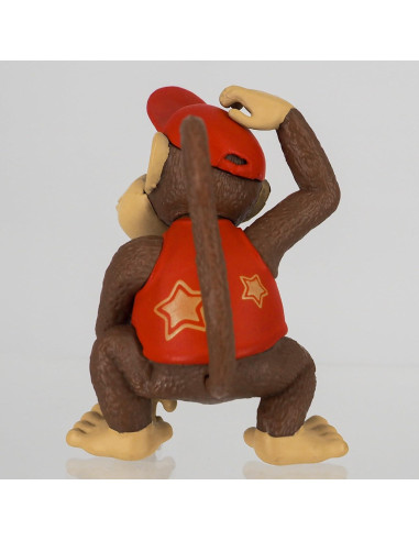 Figura Diddy Kong Super Mario FCM-032 Sanei Boeki 6 cm