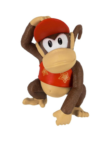 Figura Diddy Kong Super Mario FCM-032 Sanei Boeki 6 cm