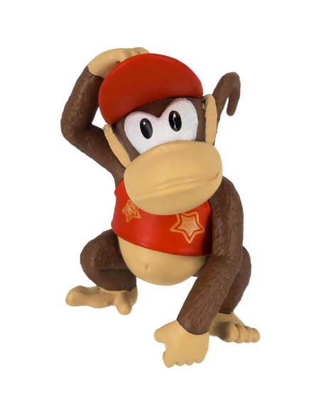 Figura Diddy Kong Super Mario FCM-032 Sanei Boeki 6 cm