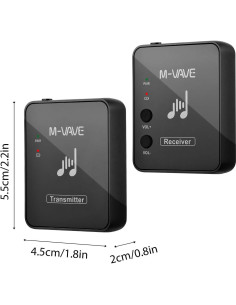 Sistema de Monitoreo In Ear Inalámbrico Btuty WP-10 30m 2