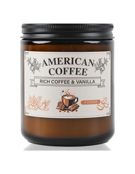 Vela Aromática de Soja Yushan - 113g Café Americano