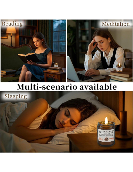 Vela Aromática de Soja Yushan - 113g Café Americano