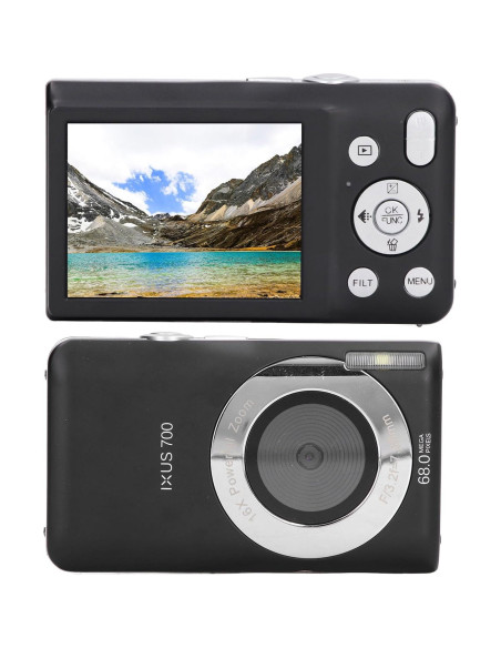 Cámara Digital 8K Dpofirs 68MP Pantalla 2.7" Zoom 16X