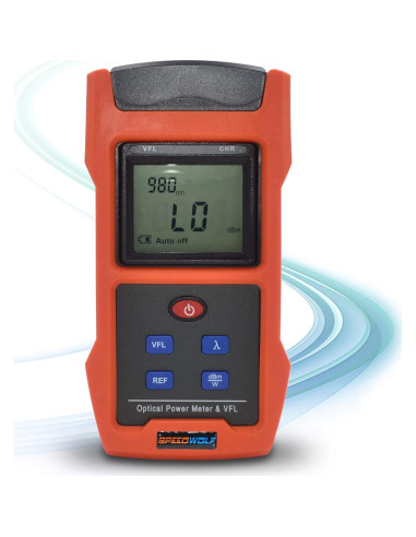 Medidor de Potencia Óptica SPEEDWOLF PMV673-C Portátil